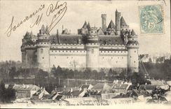 CPA Chateau de Pierrefonds la Facade 
