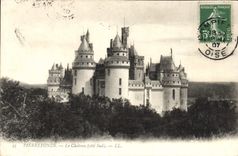 CPA Pierrefonds le Chateau cote Sud 