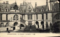 CPA Pierrefonds le Chateau le Beffroi 