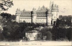 CPA Pierrefonds le Chateau Cote Ouest 