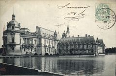 CPA Chateau de Chantilly