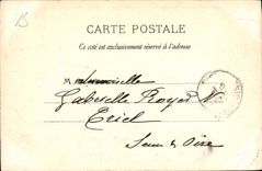 CPA Chateau de Chantilly