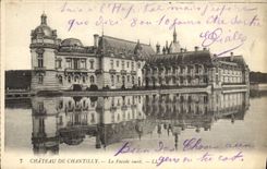 CPA Chateau de Chantilly la Facade Ouest 