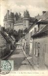 CPA Pierrefonds la Rue Notre Dame et le Chateau 