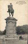 CPA Chantilly Statue du Connetable Anne de Montmorency 