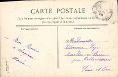 CPA Chantilly la Reine Blanche 