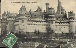 CPA Chateau de Pierrefonds la Facade 