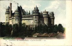 CPA Chateau de Pierrefonds le Cote Nord Est 