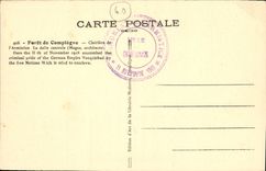 CPA Foret de Compiegne Clairiere de l'Armistice la Dalle centrale 
