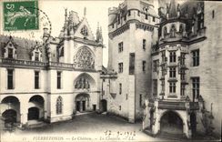 CPA Pierrefonds le Chateau la Chapelle 