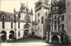 CPA Pierrefonds le Chateau la Chapelle 