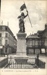 CPA Compiegne la Statue de Jeanne D'Arc 