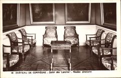 CPA Chateau de Compiegne Salon des Lancret Meubles directoire 
