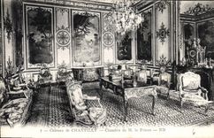 CPA Chateau de Chantilly Chambre de M le Prince 