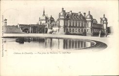 CPA Chateau de Chantilly Vue prise du Parterre 