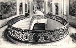 CPA Chateau de Chantilly L'Escalier d'Honneur et le Vestibule 