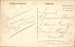 CPA Chantilly le Chateau Cote Nord Ouest