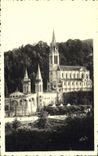 CPA Lourdes Hautes Pyrenees la Basilique 