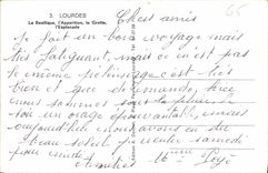 CPA Lourdes la Basilique l'Apparition la Grotte l'Esplanade 