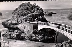 CPA Biarritz le Rocher du Basta 
