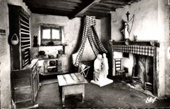 CPA Bartres Chambre authentique ou Ste Bernadette pasa sous enfance 