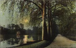 CPA Fontainebleau le Palais Alee de Sully 