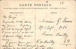 CPA Palais de Fontainebleau l'Etang des Carpes et l'Aile Louis XV 