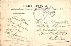 CPA Palais de Fontainebleau Vue sur le Jardin de Diane 