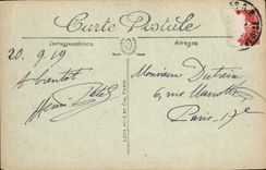 CPA Cauterets Route de Pierrefitte a Cauterets le Grand Tunnel 