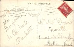 CPA Cauterets Cascade du Pont d'Espagne 