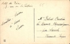 CPA Lourdes le Fort et la Vallee d'Argeles 