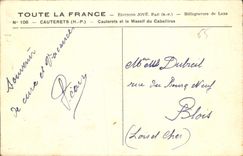 CPA Toute la France Cauterets H P Cauterets et le Massif du Caballiros 