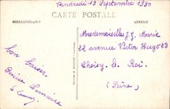 CPA Cascade du Cerisey sur la Route de Cauterets au Pont d'Espagne 