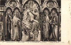 CPA Chantilly Musee Conde le Couronnement de la Vierge Lorenzo di Niccolo 