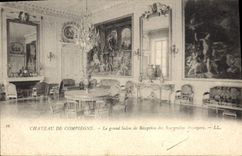 CPA Chateau de Compiegne Le grand salon de Reception 