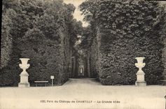 CPA Parc du Chateau de Chantilly La Grande Allee 