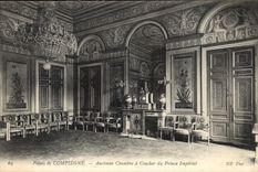 CPA Palais de Compiegne Ancienne Chambre a Coucher du Prince Imperial 