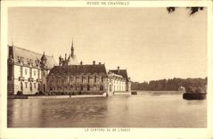 CPA Musee de Chantilly Le Chateau vu de l'Ouest 