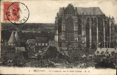 CPA Beauvais  La Cathedrale vue de Saint Etienne 