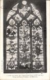 CPA L'Arbre de Jesse par Angrand le Prince Vitrail de Saint Etienne de Beauvais 