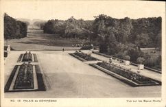 CPA Palais de Compiegne Vue sur les Beaux Monts 