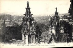 CPA Beauvais  La Cathderale Cote Nord Ouest Pinacles 