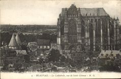 CPA Beauvais  La Cathedrale vue de Saint Etienne 