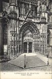 CPA Cathedrale de Beauvais Grand Portail 