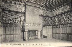 CPA Pierrefonds La Chambre a Coucher du Seigneur 