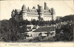 CPA Pierrefonds Le Chateau Cote Ouest 