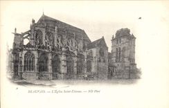 CPA Beauvais L'Eglise Saint Etienne 