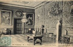 CPA Palais de Fontainebleau Galerie des Fastes 