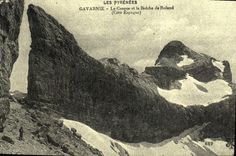 REPRO Gavarnie Le Casque et la Breche de Roland Cote Espagne 