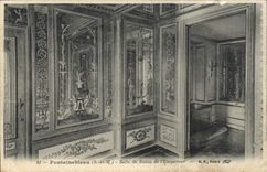 CPA Fontainebleau S et M Salle de Bains de l'Empereur 